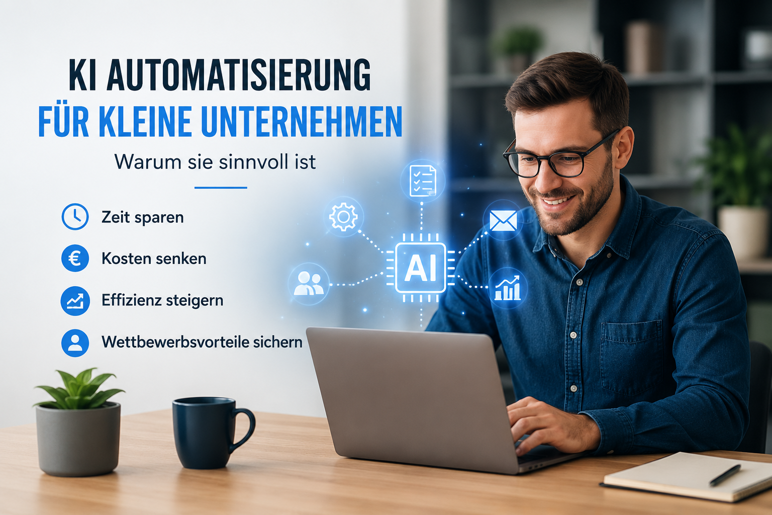 Du betrachtest gerade Warum ist KI-Automatisierung für kleine Unternehmen sinnvoll?