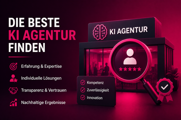 Mehr über den Artikel erfahren Die richtige KI Agentur für Unternehmen finden