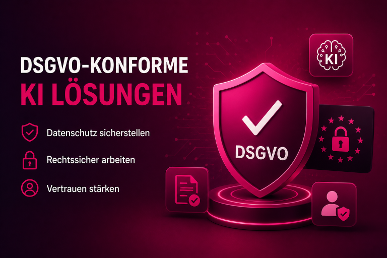 Mehr über den Artikel erfahren DSGVO-konforme KI Lösungen